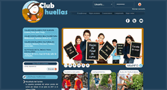 Desktop Screenshot of clubhuellas.com